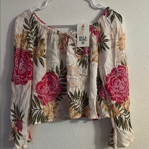 Billabong Women's Floral Top - Multicolor